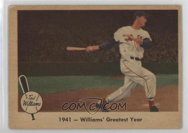 1959 Fleer Ted Williams - [Base] #16 - 1941 - Williams' Greatest Year