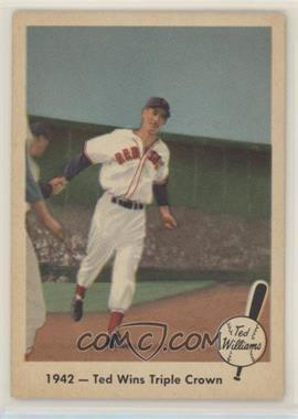 1959 Fleer Ted Williams - [Base] #19 - 1942 - Ted Wins Triple Crown