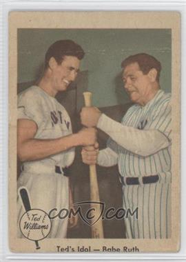 1959 Fleer Ted Williams - [Base] #2 - Ted's Idol - Babe Ruth [Good to VG‑EX]