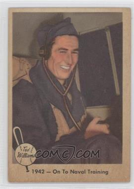 1959 Fleer Ted Williams - [Base] #20 - 1942 - On To Naval Training