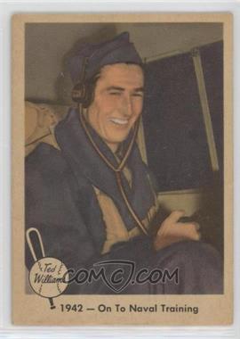 1959 Fleer Ted Williams - [Base] #20 - 1942 - On To Naval Training