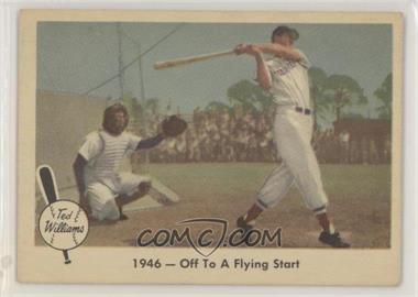 1959 Fleer Ted Williams - [Base] #26 - 1946 - Off To A Flying Start