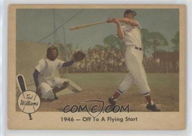 1959 Fleer Ted Williams - [Base] #26 - 1946 - Off To A Flying Start