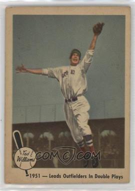 1959 Fleer Ted Williams - [Base] #43 - 1951- Leads Outfielders In Double Plays (Ted Williams)