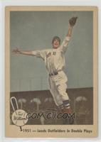 1951- Leads Outfielders In Double Plays (Ted Williams) [Good to VG…