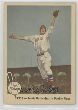 1959 Fleer Ted Williams - [Base] #43 - 1951- Leads Outfielders In Double Plays (Ted Williams)