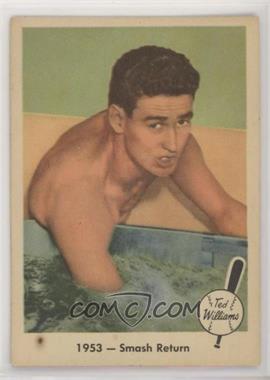 1959 Fleer Ted Williams - [Base] #49 - 1953 - Smash Return