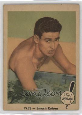 1959 Fleer Ted Williams - [Base] #49 - 1953 - Smash Return