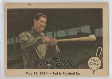 1959 Fleer Ted Williams - [Base] #51 - Ted Is Patched Up