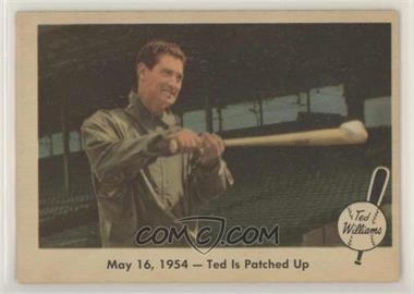 1959 Fleer Ted Williams - [Base] #51 - Ted Is Patched Up