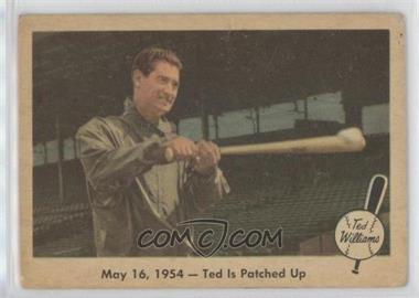 1959 Fleer Ted Williams - [Base] #51 - Ted Is Patched Up