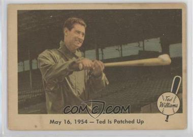 1959 Fleer Ted Williams - [Base] #51 - Ted Is Patched Up