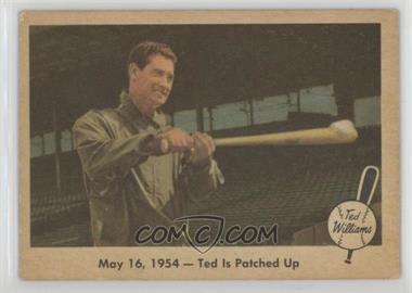 1959 Fleer Ted Williams - [Base] #51 - Ted Is Patched Up