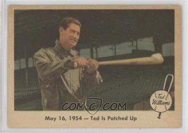 1959 Fleer Ted Williams - [Base] #51 - Ted Is Patched Up