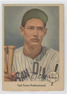 1959 Fleer Ted Williams - [Base] #6 - Ted Turns Professional [Poor to Fair]