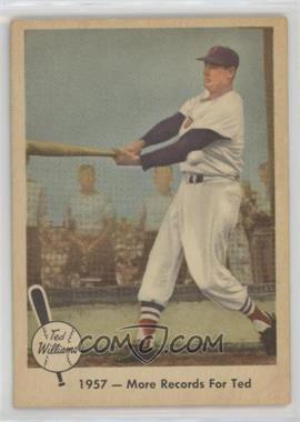 1959 Fleer Ted Williams - [Base] #60 - More Records for Ted