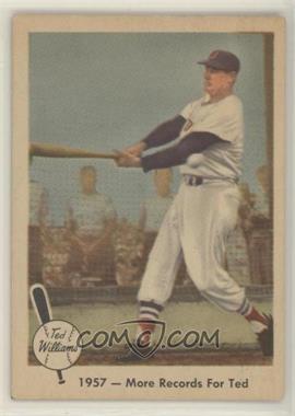 1959 Fleer Ted Williams - [Base] #60 - More Records for Ted