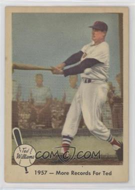 1959 Fleer Ted Williams - [Base] #60 - More Records for Ted