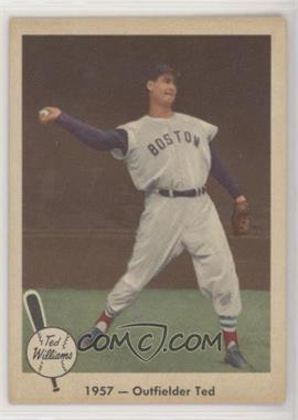 1959 Fleer Ted Williams - [Base] #61 - 1957- Outfielder Ted