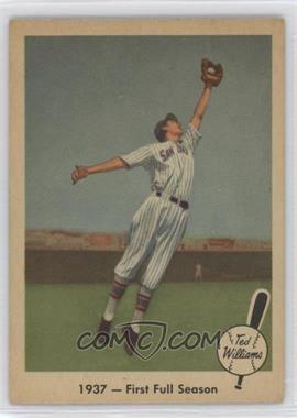 1959 Fleer Ted Williams - [Base] #8 - 1937 - First Full Season