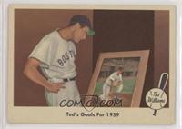 Ted's Goals For 1959 (Ted Williams) [Good to VG‑EX]