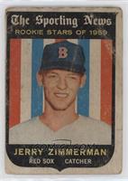 Sporting News Rookie Stars - Jerry Zimmerman [Poor to Fair]