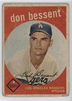 Don Bessent [Poor to Fair]