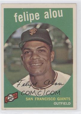 1959 Topps - [Base] #102 - Felipe Alou