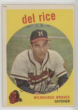 1959 Topps - [Base] #104 - Del Rice