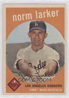 1959 Topps - [Base] #107 - Norm Larker