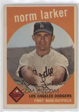 1959 Topps - [Base] #107 - Norm Larker