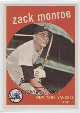 1959 Topps - [Base] #108 - Zach Monroe