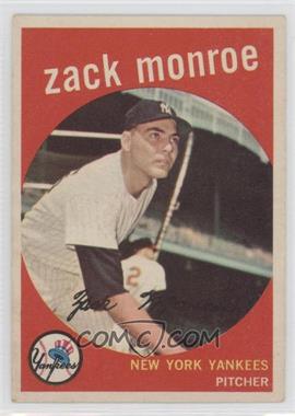 1959 Topps - [Base] #108 - Zach Monroe