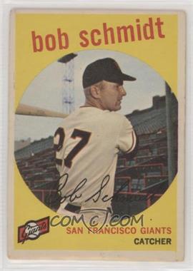 1959 Topps - [Base] #109 - Bob Schmidt