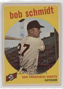 1959 Topps - [Base] #109 - Bob Schmidt