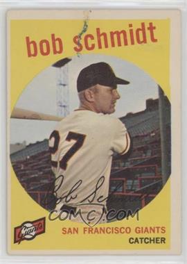 1959 Topps - [Base] #109 - Bob Schmidt