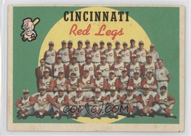 1959 Topps - [Base] #111 - Second Series Checklist - Cincinnati Red Legs [Good to VG‑EX]