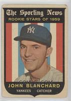 Sporting News Rookie Stars - Johnny Blanchard [Poor to Fair]