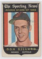 Sporting News Rookie Stars - Don Dillard [Noted]