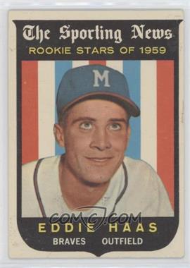 1959 Topps - [Base] #126 - Sporting News Rookie Stars - Eddie Haas