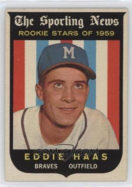 1959 Topps - [Base] #126 - Sporting News Rookie Stars - Eddie Haas