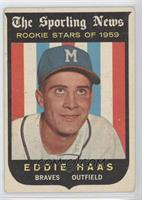 Sporting News Rookie Stars - Eddie Haas [Noted]