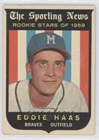 Sporting News Rookie Stars - Eddie Haas [Good to VG‑EX]