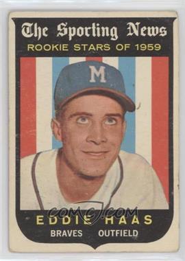 1959 Topps - [Base] #126 - Sporting News Rookie Stars - Eddie Haas