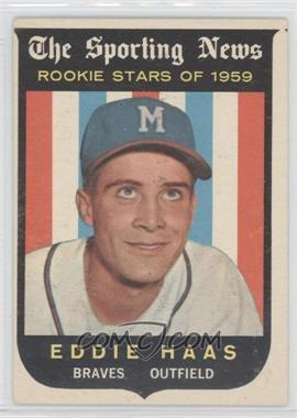 1959 Topps - [Base] #126 - Sporting News Rookie Stars - Eddie Haas