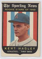 Sporting News Rookie Stars - Kent Hadley [Good to VG‑EX]