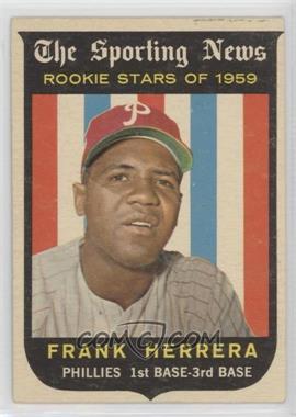 1959 Topps - [Base] #129 - Sporting News Rookie Stars - Pancho Herrera (Called Frank on Card)