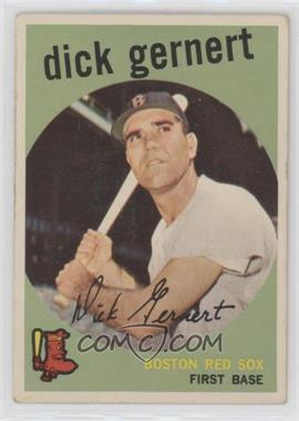 1959 Topps - [Base] #13 - Dick Gernert