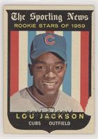 Sporting News Rookie Stars - Lou Jackson [COMC RCR Poor]