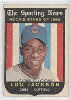 Sporting News Rookie Stars - Lou Jackson [COMC RCR Poor]